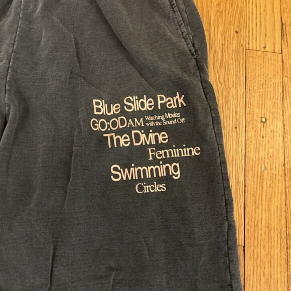 Mac Miller  Jogger Sweatpants Blue Slide Park Sweat Pants RARE Mens XL - Picture 2 of 7